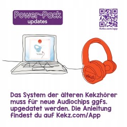 Outlet Odtwarzacz audio dla dzieci Kekz Vaiana 1+2 czerwony zestaw