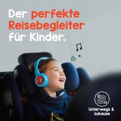 Outlet Odtwarzacz audio dla dzieci Kekz Vaiana 1+2 czerwony zestaw