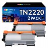 Outlet GPC TN2220 TN2010 2 Tonery Zamiennik z drukarkami Brother Czarny
