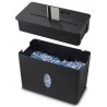 Outlet Niszczarka do dokumentów Hama Safe X40-B E3 295x155x207mm Czarna