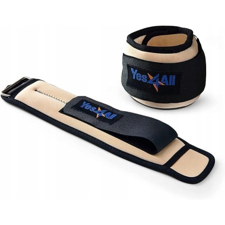 Outlet Yes4All Para neoprenowych mankietów obciążających na rzep 2 x 0.45kg