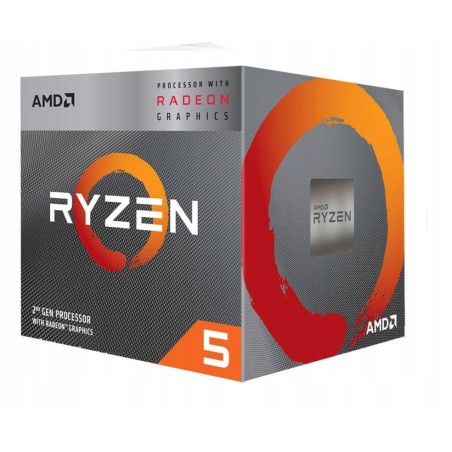 Outlet Procesor AMD Ryzen 5 3400G 4x3.70-4.20GHz BOX 8 wątków + chłodzenie