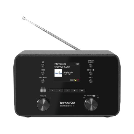 Outlet Radio internetowe TechniSat DigitRadio 550 IR DAB+ FM BT MP3 czarne