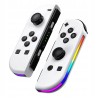 Outlet Kontroler bezprzewodowy CSWXIO do Nintendo Switch z LED, Biały