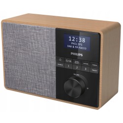 Outlet Radio sieciowo-przenośne PHILIPS TAR5505/10 DAB+ FM w stylu retro