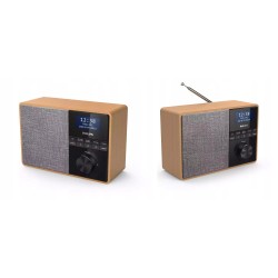Outlet Radio sieciowo-przenośne PHILIPS TAR5505/10 DAB+ FM w stylu retro