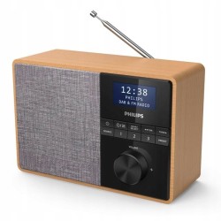 Outlet Radio sieciowo-przenośne PHILIPS TAR5505/10 DAB+ FM w stylu retro