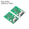Outlet Adapter FFC FPC 6 Pin 0.5mm do DIP 2.0mm Przejściówka PCB Sourcing
