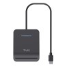 Outlet CZYTNIK KART CHIPOWYCH TRUST PRIMO USB-C DAYS CZARNY