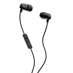 Outlet Słuchawki dokanałowe Z Mikrofonem 3,5mm Skullcandy JIB MIC 1 Czarny