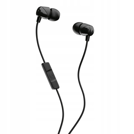Outlet Słuchawki dokanałowe Z Mikrofonem 3,5mm Skullcandy JIB MIC 1 Czarny