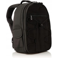 USZKODZONY Amazon Basics 1393R1 Plecak na Aparat Obiektywy Czarny