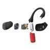 Outlet Słuchawki bezprzewodowe PHILIPS TAA6709BK/00 Czarny/czerwony