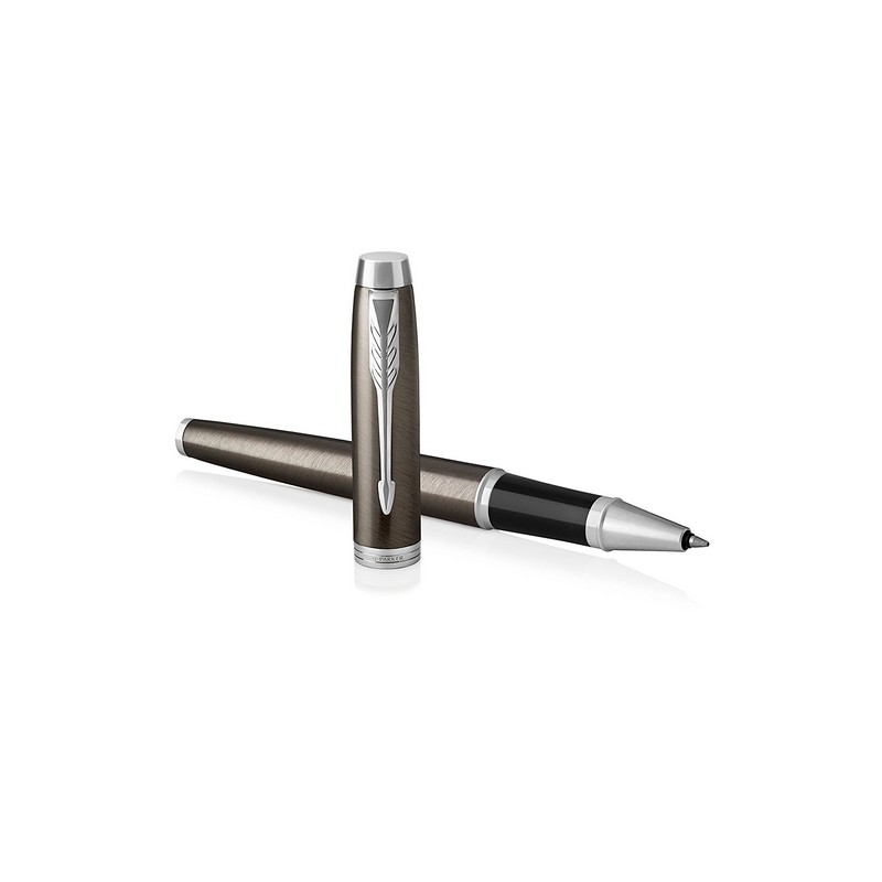 Outlet Pióro Kulkowe Parker IM Dark Espresso CT 1931664 Brązowo-Srebrne
