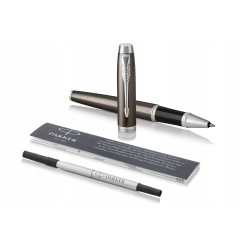 Outlet Pióro Kulkowe Parker IM Dark Espresso CT 1931664 Brązowo-Srebrne