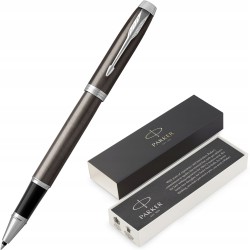Outlet Pióro Kulkowe Parker IM Dark Espresso CT 1931664 Brązowo-Srebrne