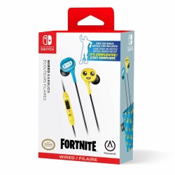 Outlet Słuchawki Przewodowe Douszne PowerA NintendoSwitch FORTNITE Kolorowe