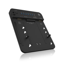 Outlet Stacja Klonująca Dokująca IcyBox M.2 NVMe 2.5" 3.5" SATA SSD/HDD