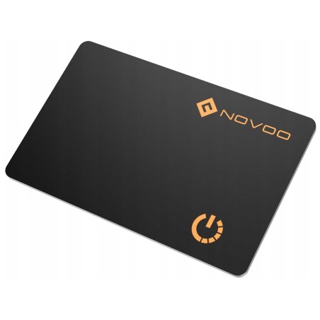 Outlet NOVOO Smart Card Lokalizator Portfela Apple Find My IP68 Czarny