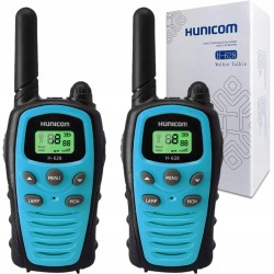 Walkie Talkie PMR krótkofalówki do 5 km VOX latarka 2 szt bezprzewodowe