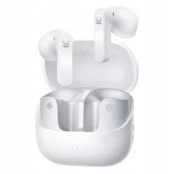 Outlet Słuchawki bezprzewodowe Baseus Bass BS1 NC douszne białe Bluetooth