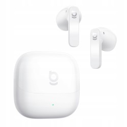 Outlet Słuchawki bezprzewodowe Baseus Bass BS1 NC douszne białe Bluetooth