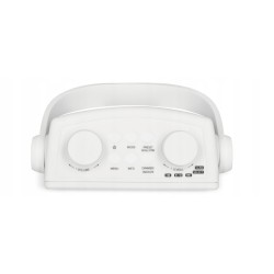Outlet Przenośne radio FM Cyfrowe DAB+ Radio FM z RDS Białe Bluetooth OPIS