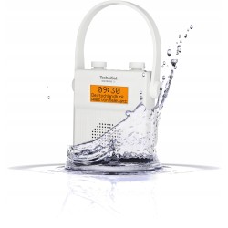 Outlet Przenośne radio FM Cyfrowe DAB+ Radio FM z RDS Białe Bluetooth OPIS