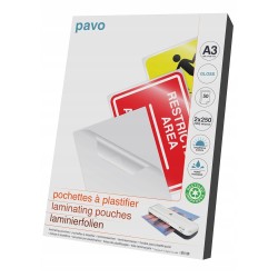 Outlet Folia laminacyjna PAVO Premium A3 2x250 mic błyszcząca 50 szt.