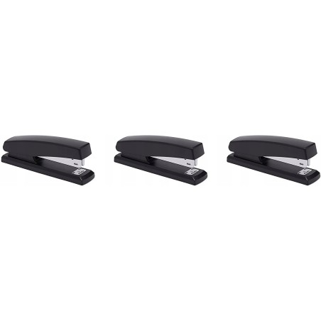 Outlet Zszywacz Biurowy AmazonBasic czarny max 10 stron ochrona