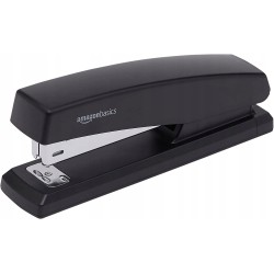 Outlet Zszywacz Biurowy AmazonBasic czarny max 10 stron ochrona