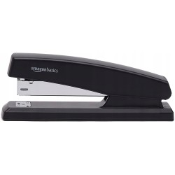 Outlet Zszywacz Biurowy AmazonBasic czarny max 10 stron ochrona