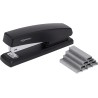 Outlet Zszywacz Biurowy AmazonBasic czarny max 10 stron ochrona