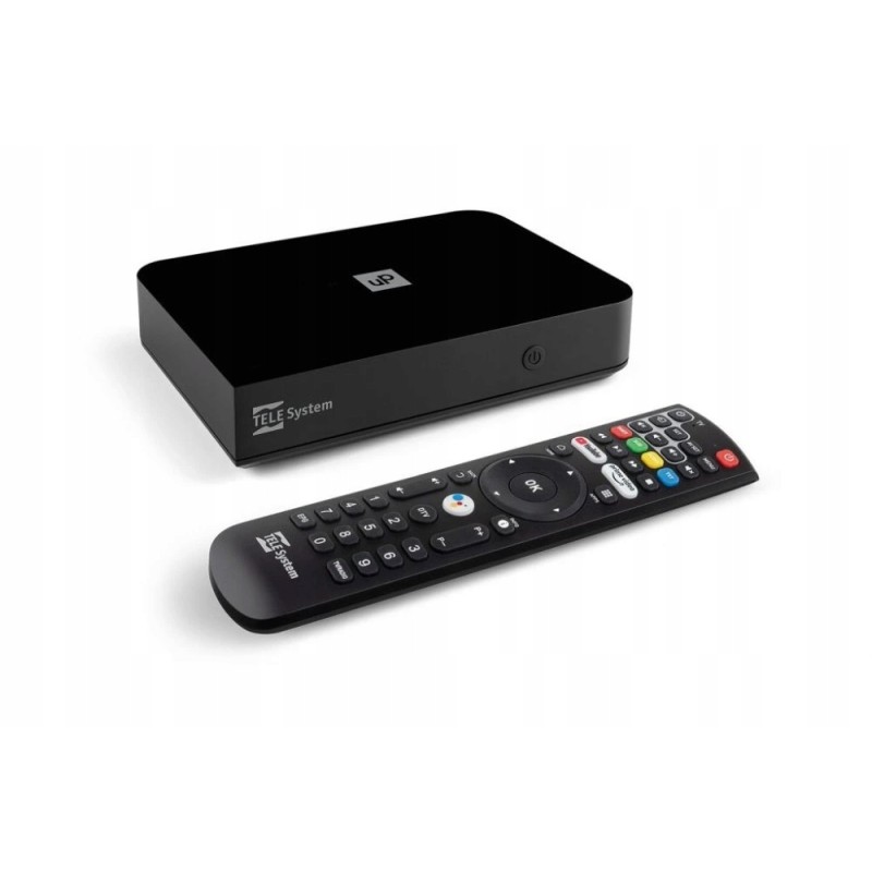 Outlet Dekoder DVB T2 odtwarzacz multimedialny Telesystem UP T2 4K 8 GB