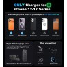 Outlet GuMosh Uchwyt samochodowy Mag-Safe z LED do iPhone 12/13/14/15