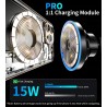 Outlet GuMosh Uchwyt samochodowy Mag-Safe z LED do iPhone 12/13/14/15