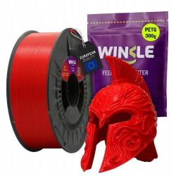 Outlet WINKLE Filament PETG 1,75mm 300g Diablo Czerwony do drukarek 3D