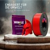 Outlet WINKLE Filament PETG 1,75mm 300g Diablo Czerwony do drukarek 3D