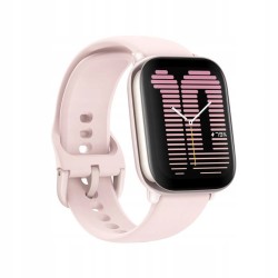 USZKODZONY Smartwatch Amazfit Active bluetooth pulsometr krokomierz różowy