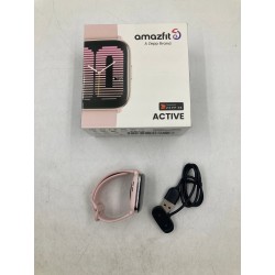 USZKODZONY Smartwatch Amazfit Active bluetooth pulsometr krokomierz różowy