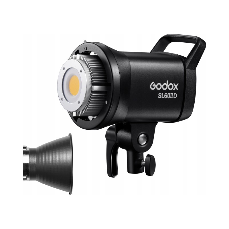Outlet Lampa Studyjna Godox SL60IID LED 5600K 70W 18600LUX BT+Pilot Czarny