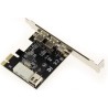 Outlet Karta kontrolera PCI Express PCIe do FireWire 400 IEEE1394a 2+1