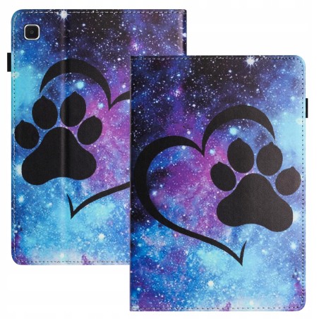 Outlet LSPCASA etui Samsung Galaxy Tab A 8.0 2019 T290 T295 Heart Cat Paw