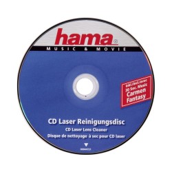 Outlet Hama płyta czyszcząca CD DVD ROM uniwersalna niebieska z pudełkiem