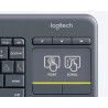 Outlet Klawiatura membranowa LOGITECH K400 Plus Szary IT układ włoski OPIS