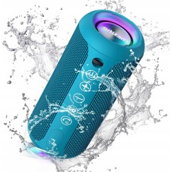Outlet Ortizan Głośnik Bluetooth przenośny IPX7 360° dźwięk Niebieski