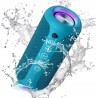 Outlet Ortizan Głośnik Bluetooth przenośny IPX7 360° dźwięk Niebieski