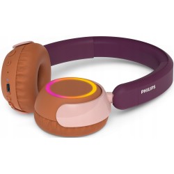 Outlet Słuchawki bezprzewodowe nauszne Philips TAK4200MP max 85 dB BT LED