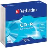Outlet Płyty CD VERBATIM CD-R Extra Protection 700MB 52x 80min 12cm 10SZT