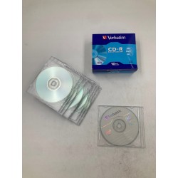 Outlet Płyty CD VERBATIM CD-R Extra Protection 700MB 52x 80min 12cm 10SZT